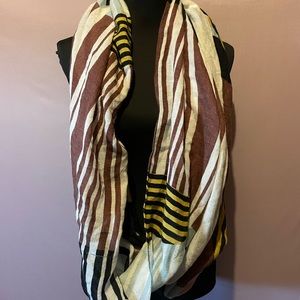 H&M COLORFUL INFINITY SCARF